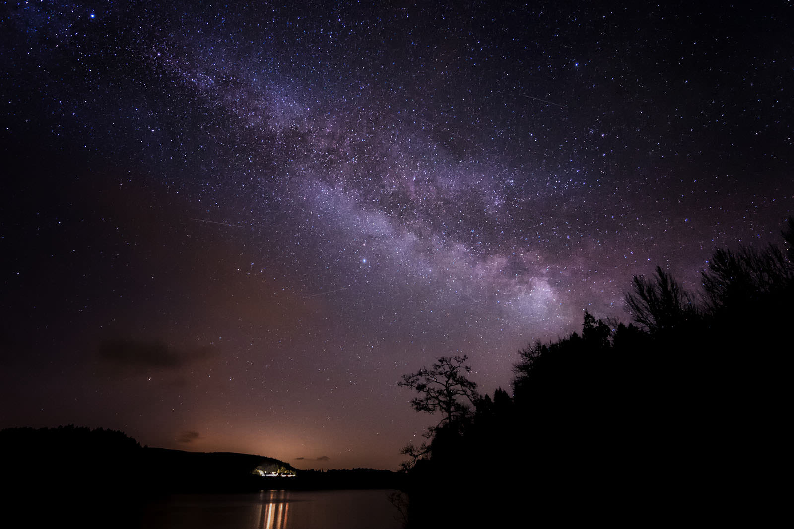 Milky Way Over Lake Vyrnwy